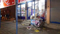 Batman'da markete bombalı saldırı