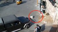 Cip dilenciyi böyle ezdi