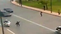 Fas Kralının konvoyunun önünü kesti!