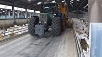 Binlerce keçiyi 1,5 dakikada beslemek