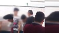Sınıfta öğretmen dayağı öğrenci kamerasında