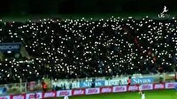 Sivasspor taraftarından "Şehitler ölmez vatan bölünmez" tezahüratı