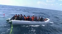 Dikili'de 54 Afgan mülteci böyle kurtarıldı