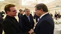 U2’nun solisti Bono Çankaya Köşkünde