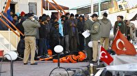 İlk mülteci teknesi Türkiye'ye geldi