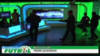 Taraftarlar canlı yayında stüdyoyu bastı!