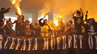Fenerbahçe’ye Konya’da meşaleli karşılama