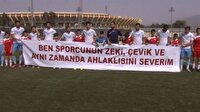 Kulüp başkanından futbolculara "minik" ders