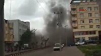 Kilis'te patlama sonrası böyle görüntülendi