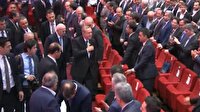 Erdoğan mehter marşıyla karşılandı