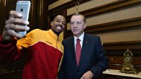 Şampiyonlardan Cumhurbaşkanı Erdoğan'a ziyaret