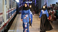'Modest Fashion Week'te tesettür protestosu