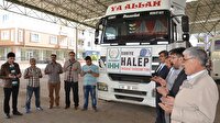 Aksaray'dan Halep Türkmenlerine yardım