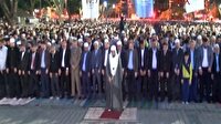 Ayasofya önünde "fetih namazı"