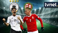 TVNet canlı izle - Almanya Macaristan maçı TVnet'ten canlı izle