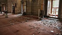 Bombalı saldırıda Şehzade Camii bu hale geldi