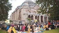 Medine usulü yer sofrasında buluştular