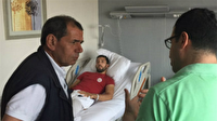 Dursun Özbek'ten yaralanan kürekçilere ziyaret