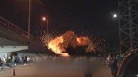 Ankara Emniyeti’ne yapılan bombalı saldırı kamerada
