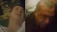 Erdoğan havaalanında yaralı vatandaşı alnından öpüyor