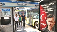 Şehidimizin adı durağa verildi