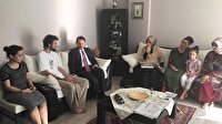 Bakan Albayrak'tan şehit Mustafa Cambaz'ın ailesine ziyaret