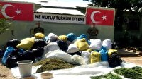 Diyarbakır’da 2 ton esrar ele geçirildi