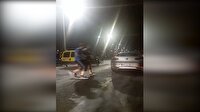 Şehitler Köprüsü'nde dehşete düşüren yeni görüntüler!