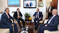 Çavuşoğlu'ndan MHP'ye ziyaret