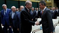 Cumhurbaşkanı Erdoğan, Feyzioğlu'nu kabul etti
