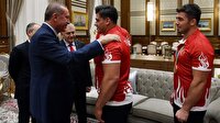 Rio'da madalya kazanan sporcular Külliye'de
