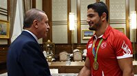 Olimpiyat madalyalı sporcular Külliye'de