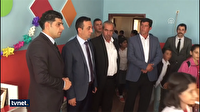 Sınırdaki kütüphaneye "Ömer Halisdemir" adı verildi