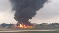 Malta'da AB yetkililerini taşıyan küçük uçak düştü : 5 ölü