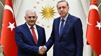 Cumhurbaşkanı Erdoğan ile Başbakan Yıldırım görüştü