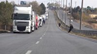Bulgaristan yoğunluğu kaldıramadı kuyruk 8 km oldu