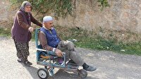 "Kapı profili"nden arabayla hayata bağlanan engelliye yardım eli
