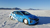 Hyundai hibrit modelinden yeni hız rekoru