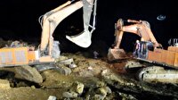 Maden köyünde kurtarma çalışmaları sürüyor