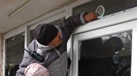 Polis tırnağıyla söktü
