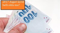 2017 asgari ücret fiyatları belli oldu mu? Asgari ücrette son dakika