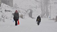 Kars’ta yoğun kar yağışı! 5 günlük Kars hava durumu
