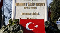 Mehmet Akif Ersoy kabri başında dualarla anıldı