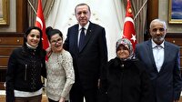 Cumhurbaşkanı'nın portresini çizen Gülşah Külliye'de