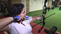 Paralimpik okçu azmiyle örnek oluyor