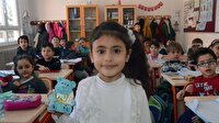 Küçük Banu'dan Suriyeli kardeşleri için anlamlı yardım