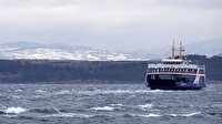 Çanakkale'de feribot seferleri iptal edildi- İptal edilen seferler