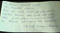 Minik yüreklerin moral mektuplarına El-Bab'tan "teşekkür"
