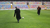 Bakanlar, Kadir Has Stadı’nda top oynadı