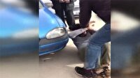 Sokak satıcısına meydan dayağı kamerada